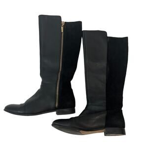 KATE SPADE SATURDAY - Leather & Suede Riding Boots SZ 8.5